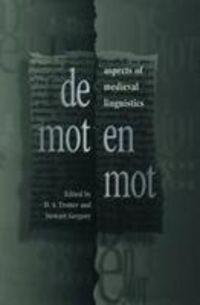 Produktbild: De Mot En Mot: Aspects of Medieval Linguistics