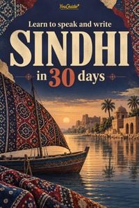 Produktbild: Learn to speak and write Sindhi in 30 days