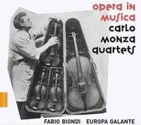 Produktbild: Carlo Monza Quartets-Opera in Musica