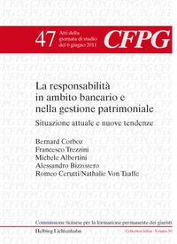 Produktbild: La responsabilità in ambito bancario e nella gestione patrimoniale