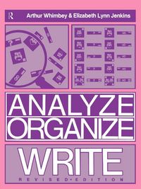 Produktbild: Analyze, Organize, Write