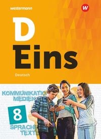 Produktbild: D Eins - Deutsch 8 . Schulbuch (inkl. Medienpool)