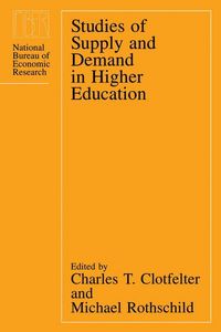 Produktbild: Studies of Supply and Demand in Higher Education