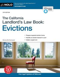 Produktbild: Rosenquest, N: California Landlord's Law Book