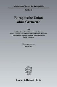 Produktbild: Europ&auml;ische Union ohne Grenzen?