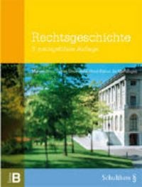 Produktbild: Rechtsgeschichte