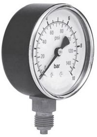 Produktbild: ICH Manometer 301.63.16 Anschluss (Manometer): Unterseite 0 bis 16 bar Au&szlig;engewinde 1/4" 1 St.