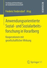 Produktbild: Anwendungsorientierte Sozial- und Sozialarbeitsforschung in Vorarlberg