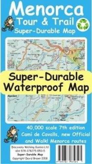 Produktbild: Menorca Tour and Trail Map