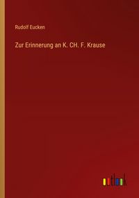 Produktbild: Zur Erinnerung an K. CH. F. Krause