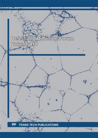 Produktbild: Defect and Diffusion Forum Vol. 418