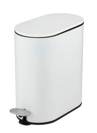 Produktbild: Kosmetikeimer Mod. Collungo, wei&szlig;, Stahl/Kunststoff, 5L, Easy-Close, mit herausnehmbarem