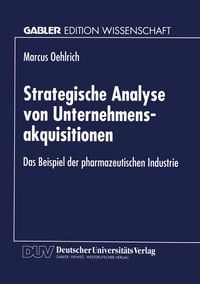 Produktbild: Strategische Analyse von Unternehmensakquisitionen