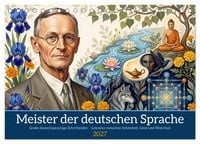 Produktbild: Meister der deutschen Sprache (Tischkalender 2027 DIN A5 quer), CALVENDO Monatskalender