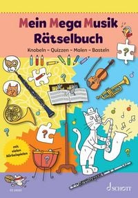 Produktbild: Mein Mega Musik R&auml;tselbuch