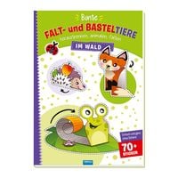 Produktbild Trötsch Bastelbuch Bunte Falt- und Basteltiere - Im Wald