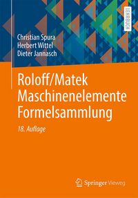 Produktbild: Roloff/Matek Maschinenelemente Formelsammlung