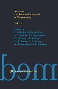 Produktbild: Advances and Technical Standards in Neurosurgery
