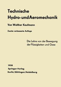 Produktbild: Technische Hydro- und Aeromechanik