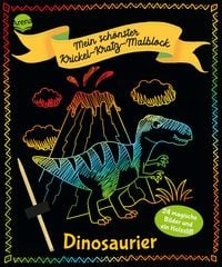 Produktbild: Arena Verlag - Mein schönster Krickel-Kratz-Malblock - Dinosaurier