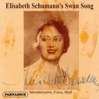 Produktbild: Schumann, E: Elisabeth Schumann's Swan Song