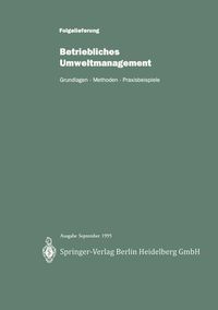 Produktbild: Betriebliches Umweltmanagement