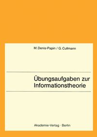 Produktbild: &Uuml;bungsaufgaben zur Informationstheorie