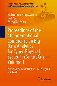 Produktbild: Proceedings of the 4th International Conference on Big Data Analytics for Cyber-Physical System in Smart City - Volume 1