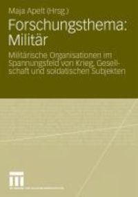 Produktbild: Forschungsthema: Milit&auml;r