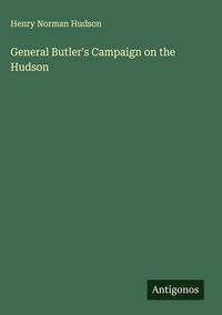 Produktbild: General Butler's Campaign on the Hudson
