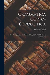 Produktbild: Grammatica Copto-Geroglifica: Con Un' Appendice Dei Principali Segni Sillabici E Del Loro Significato