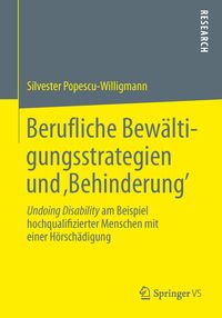 Produktbild: Berufliche Bew&auml;ltigungsstrategien und &sbquo;Behinderung&rsquo;