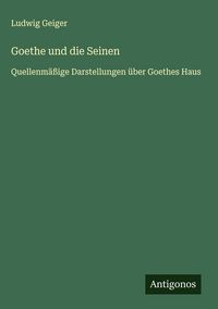 Produktbild: Goethe und die Seinen