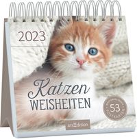 Bild vom Artikel Postkartenkalender Katzenweisheiten 2023 vom Autor 