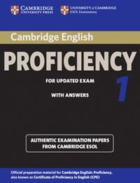 Produktbild: Cambridge English Proficiency 1 for updated exam