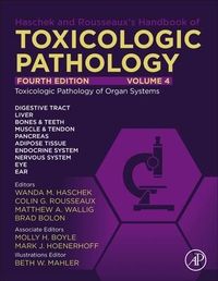 Produktbild: Haschek and Rousseaux's Handbook of Toxicologic Pathology, Volume 4: Toxicologic Pathology of Organ Systems
