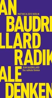 Produktbild: Das radikale Denken