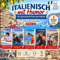 Produktbild: Italienisch mit Humor: 50 Geschichten am Meer A2 (+ Audio-Online)