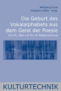 Produktbild: Die Geburt des Vokalalphabets aus dem Geist der Poesie