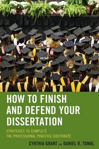 Produktbild: How to Finish and Defend Your Dissertation