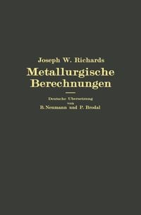 Produktbild: Metallurgische Berechnungen