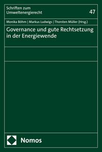 Produktbild: Governance und gute Rechtsetzung in der Energiewende