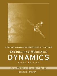 Produktbild: Meriam, J: Solving Dynamics Problems in MATLAB by Brian Harp