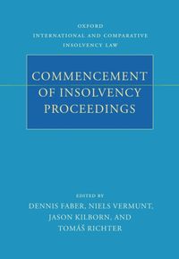 Produktbild: Commencement Of Insolvency Pro