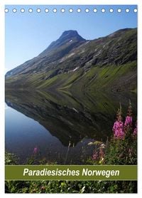 Produktbild: Paradiesisches Norwegen (Tischkalender 2027 DIN A5 hoch), CALVENDO Monatskalender
