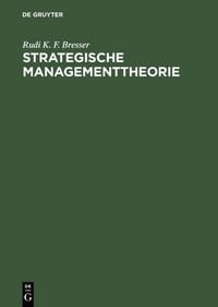 Produktbild: Strategische Managementtheorie