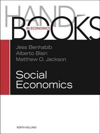 Produktbild: Handbook of Social Economics SET: 1A, 1B