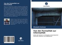 Produktbild: Von der Formalit&auml;t zur Informalit&auml;t