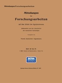 Produktbild: Versuche mit Eisenbetonbalken