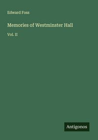 Produktbild: Memories of Westminster Hall